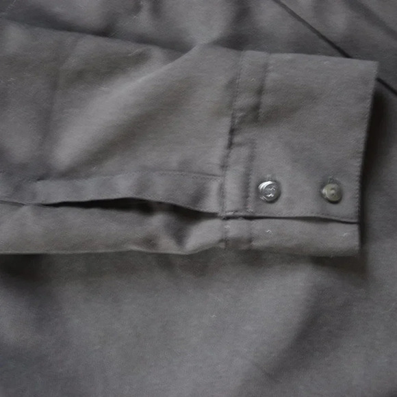 Black Dressy  Shirt - Picture 3 of 5